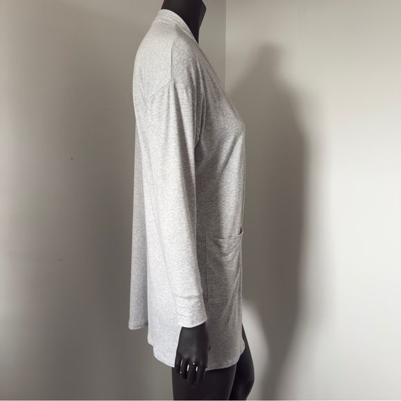 Juicy Couture Gray Long Sleeve Lounge Cardigan - Size M - Picture 4 of 8